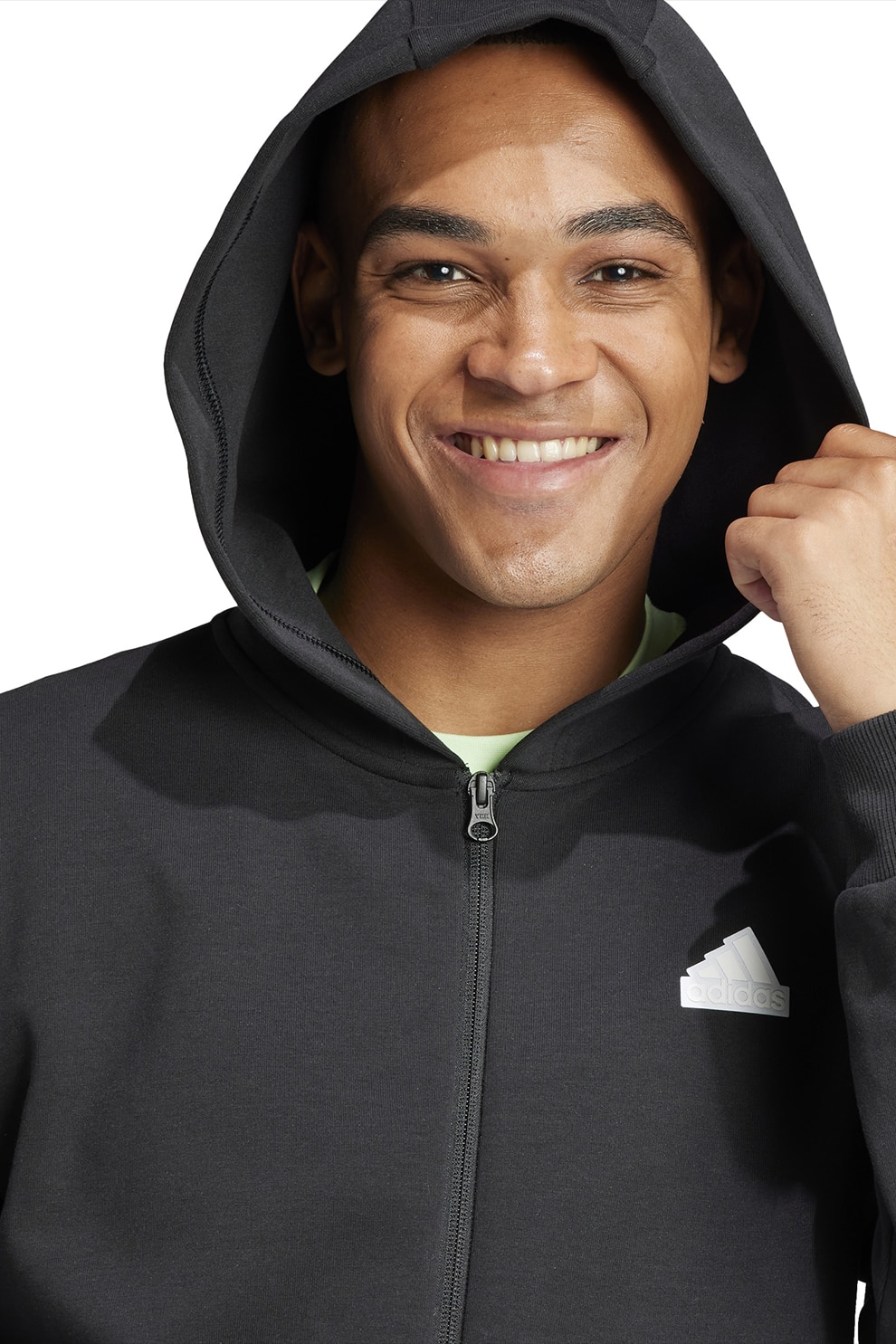 adidas Sportswear, Hanorac cu fermoar Future Icons Badge of Sport