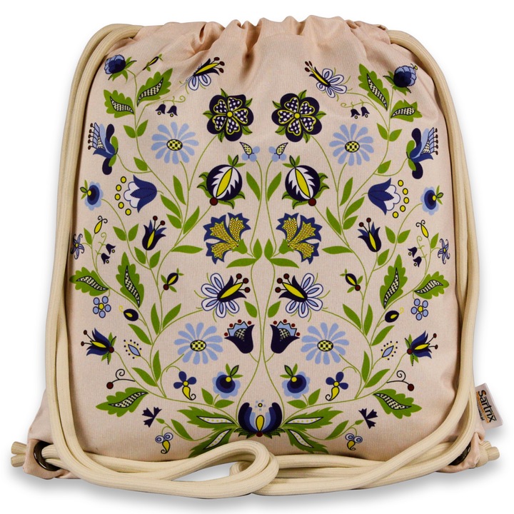 Népi hátizsák, Sartrix, Poliészter, Többszínű