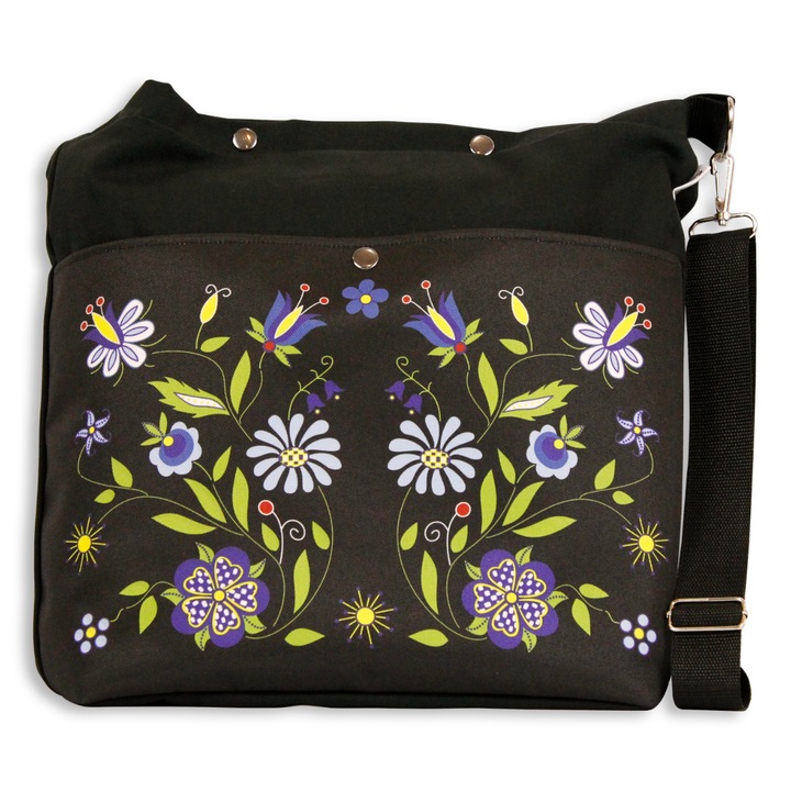 Népi táska, Sartrix, Pamut, Többszínű