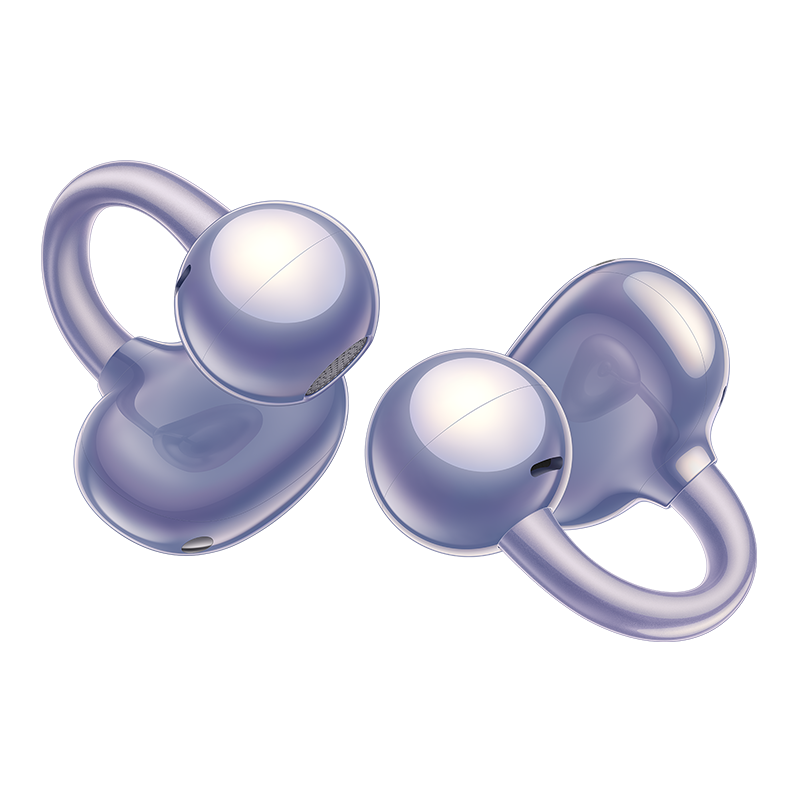 Casti audio Open-Ear Huawei FreeClip, Wireless, Bluetooth, Purple