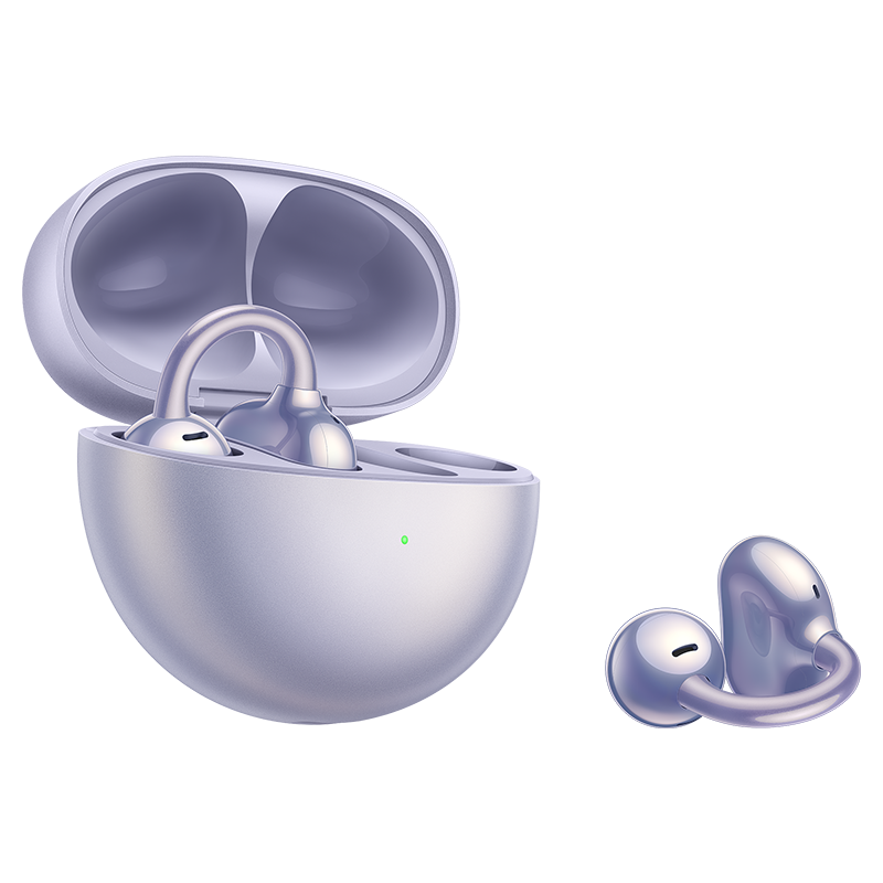 Casti audio Open-Ear Huawei FreeClip, Wireless, Bluetooth, Purple