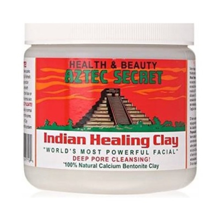 Маска за лице с глина, Aztec Secret, Indian Healing Clay, 450 g, Многоцветен