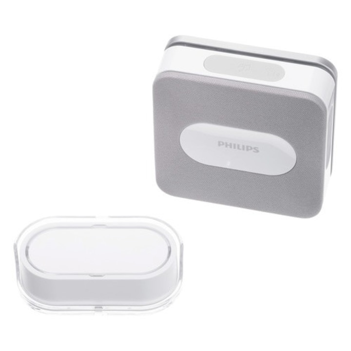 Sonerie Fara Fir Philips Welcomebell 300 Plugin Maxim 300m 85db, Alimentare La Priza 230v