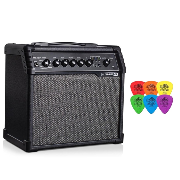 Комплект усилвател с пера, Marshall, Multicolor