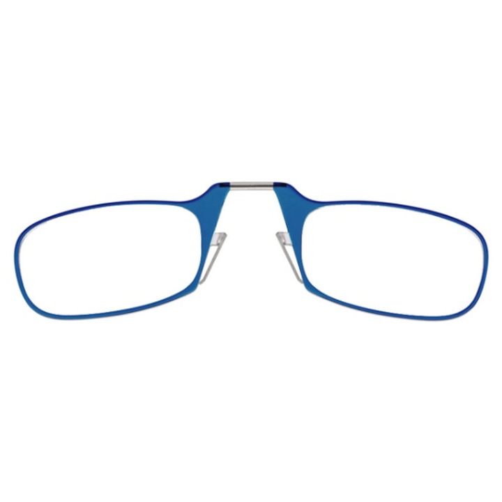 Компактни диоптрични очила без рамки ThinOptics, БЕЗ кутийка, Резервни, Диоптър +2.0, Син