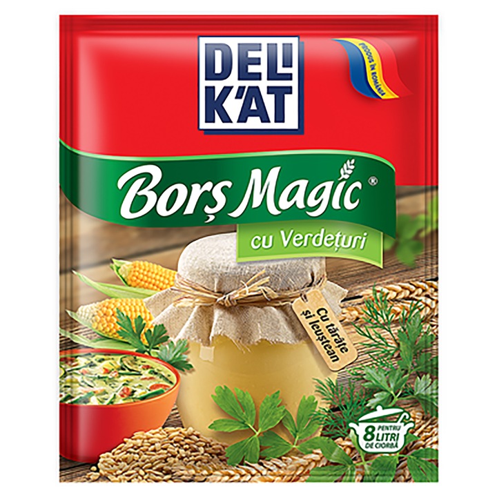 Bors Magic Greens 5 x 65 g, Delikat