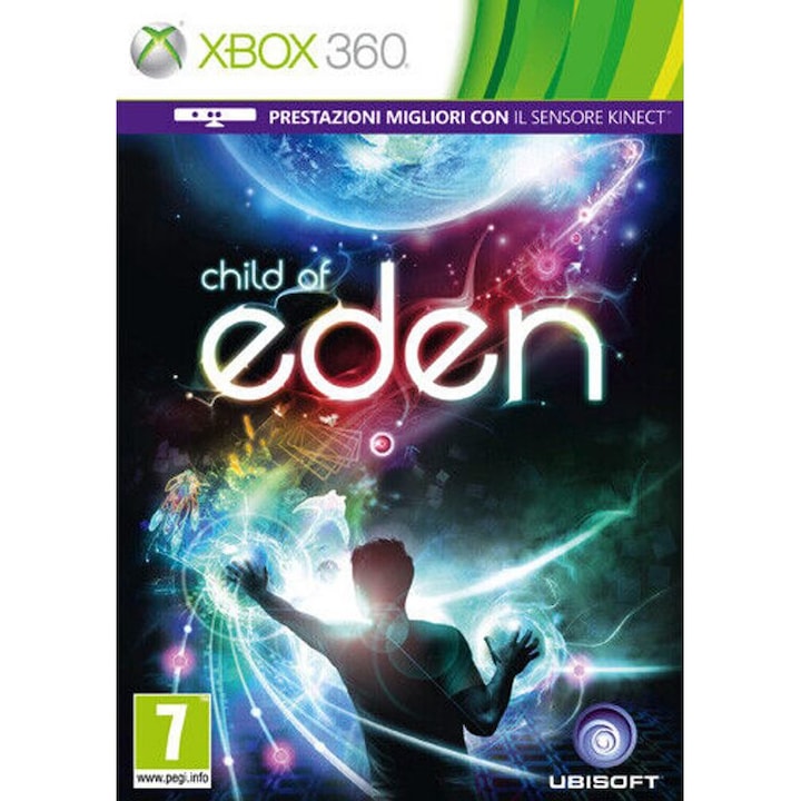 Child of Eden játék, XBOX 360-ra, Kinect kompatibilis
