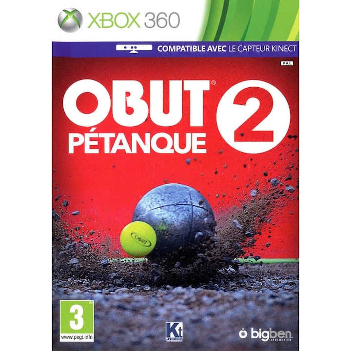 Obut 2 játék, XBOX 360-hoz, Kinect kompatibilis