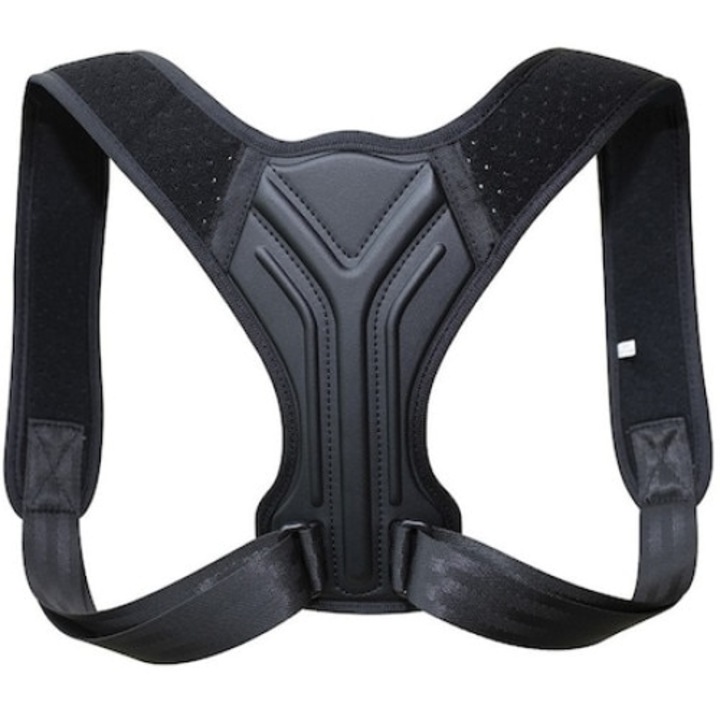 Aparatoare Neo™ pentru Spate cu functie de indreptare, Piele, Reglabil, XL, Negru