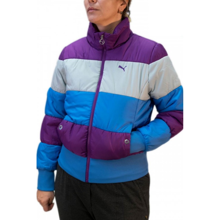 Дамско яке с подплата Puma, многоцветно, S