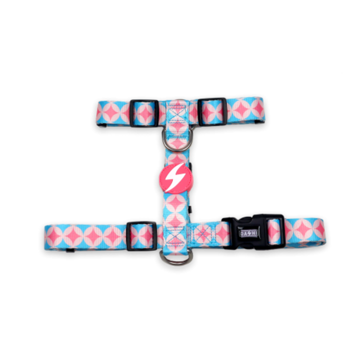 Ham pentru caini, Dashi Coral, Reglabil, Prindere Spate, Extra Small