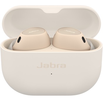 Casti audio in-ear Jabra Elite 10, True Wireless, ANC, ENC, Dolby Atmos, Bluetooth multipoint, Crem