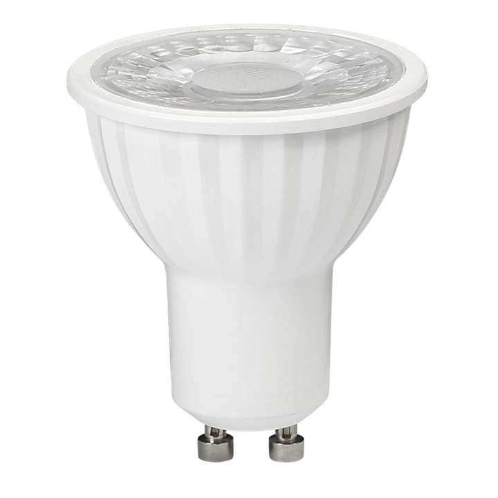 LED луничка, Ultralux, 7W, GU10, 4000K, 220-240V AC, Неутрална светлина