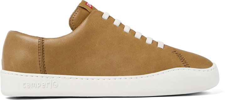 Camper, Pantofi sport de piele Peu Touring, Maro deschis, 43