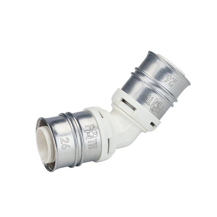 Cot sertizare la 45° PPSU, 32x32 mm, FRANKISCHE - ALPEX-DUO