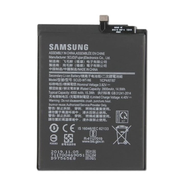 Samsung SCUD-WT-N6 akkumulátor (4000mAh, Li-ion, A107 Galaxy A10s, A207 Galaxy A20s) gyári, service pack