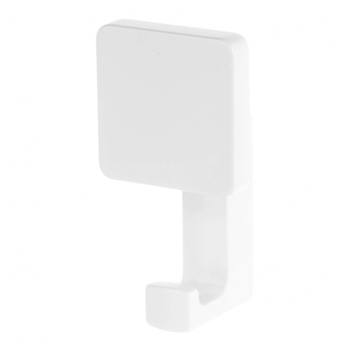 Cuier XV25 86x45 mm, 2 agatatori, alb