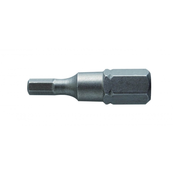 Set biti surubelnita HEX3 + HEX4, 25 mm, otel S2