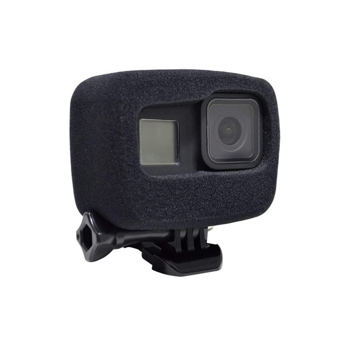 Védő hab/szivacshuzat Gopro Hero 8 fekete, szél/zajcsillapító