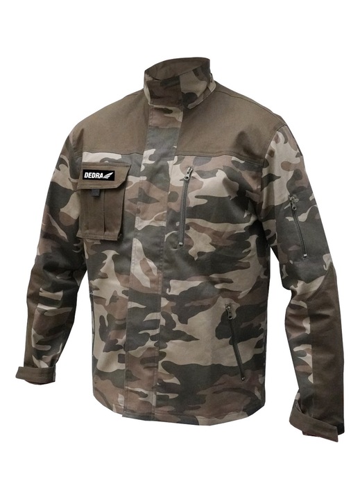 Geaca de lucru, Dedra, Bumbac/Elastan, Model Camo, L