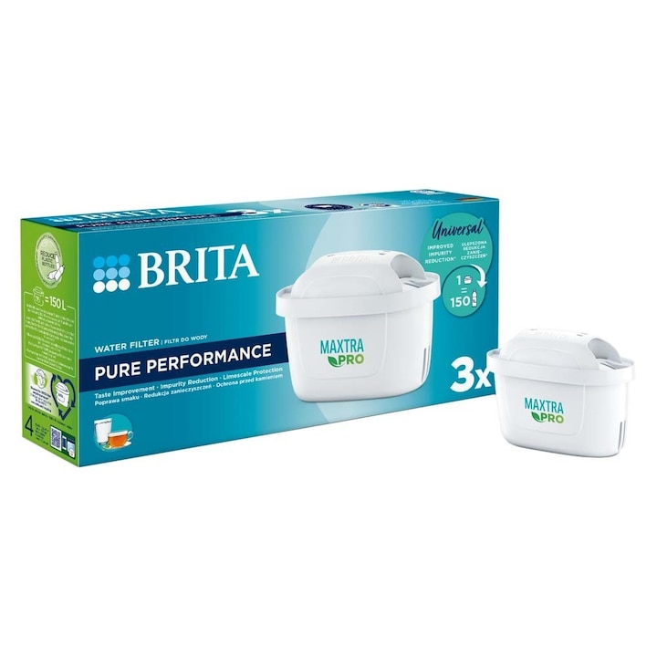 Brita BR1051755 Maxtra Pro Pure Performance vízszűrő patron, 3 darab