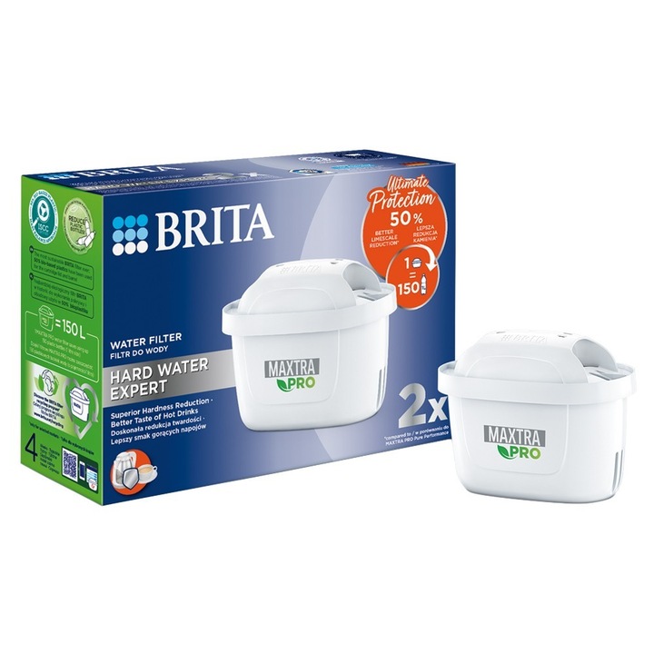 Brita BR1051767 Maxtra Pro Hardwater Expert vízszűrő patron, 2 darab