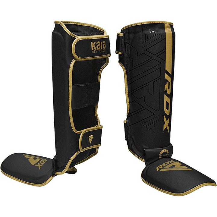 Protectii tibie Rdx F6 Kara MMA, auriu, S