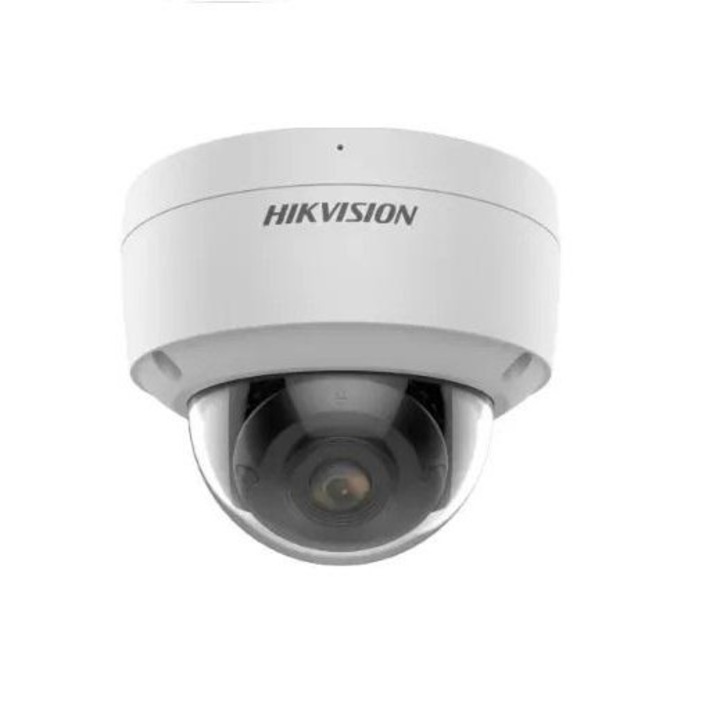 Камера за наблюдение Hikvision DS-2CD2127G2-SU 2.8mm C 2 MP ColorVu Fixed Dome, -SU: Вграден микрофон