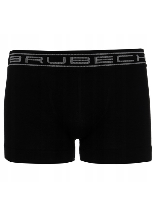 Férfi boxerek, Brubeck, pamut, hipoallergén, fekete, M