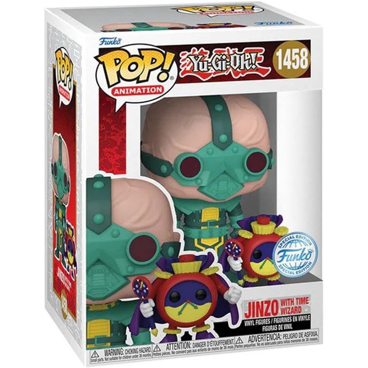 Yu-Gi-Oh! POP & Buddy! Animációs vinyl figura Jinzo idővarázslóval 9 cm