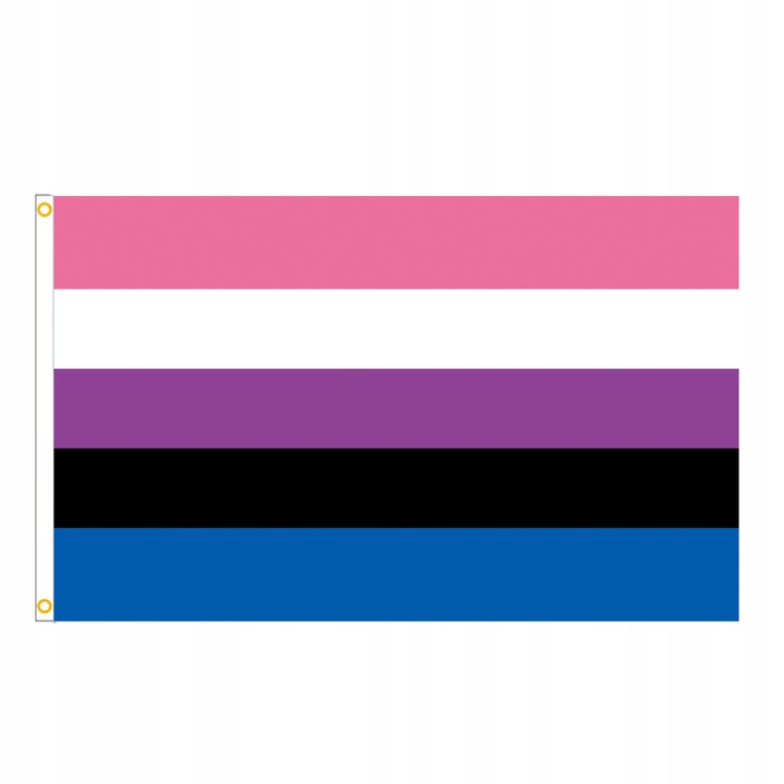 Lgbt nagy szivárvány zászló 90x150cm genderfluid f4