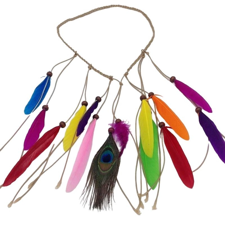 Bentita de par, Pene, 50-64 cm, Multicolor