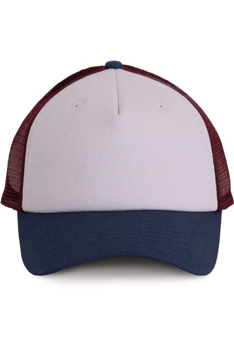 Férfi sapka, Trucker, 5 paneles - KP170, Fehér, Univerzális