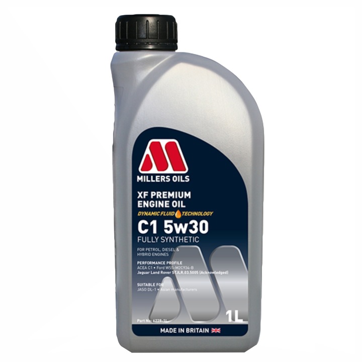 Ulei Sintetic Motor Millers XF Premium C1 5w-30, 1L