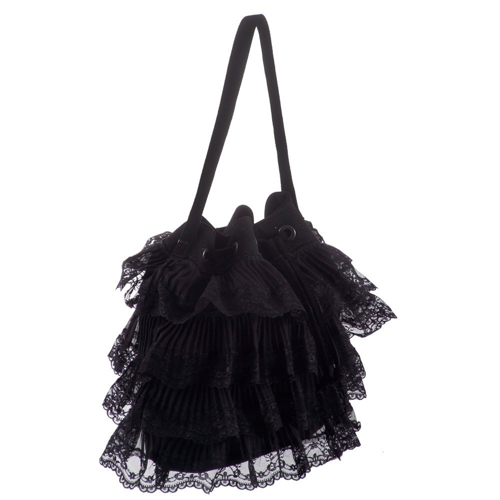 Geanta dantela si piele Liza Panait 2768