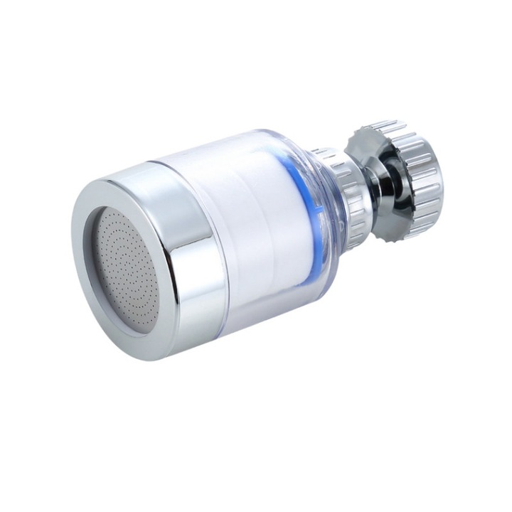 Aerator, Plastic, Pivotant, Multicolor