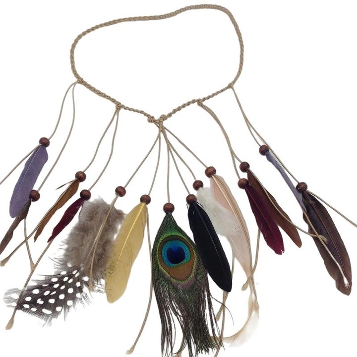 Bentita de par, Pene, 50-64 cm, Multicolor