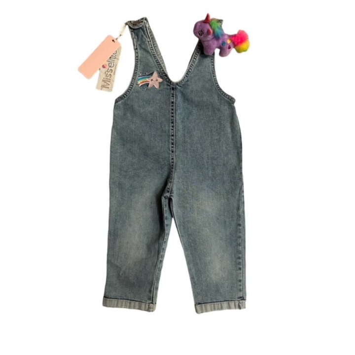Lany jumpsuit, Misselitte, Unicorn kiegeszito, Kék