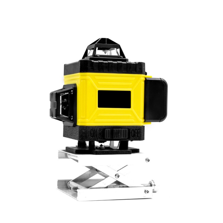 Nivela Laser 16 Linii Y-16-H-1, Raza de Actiune 25m, Lumina Verde, 4D, 360◦, Precizie ±1mm, Baterie 2400mAh