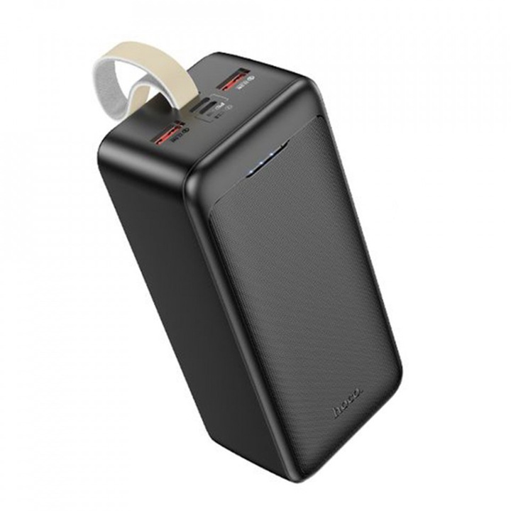 Baterie Externa 2x USB, Type-C, Micro-USB, PD30W, 40000mAh - Hoco - Black