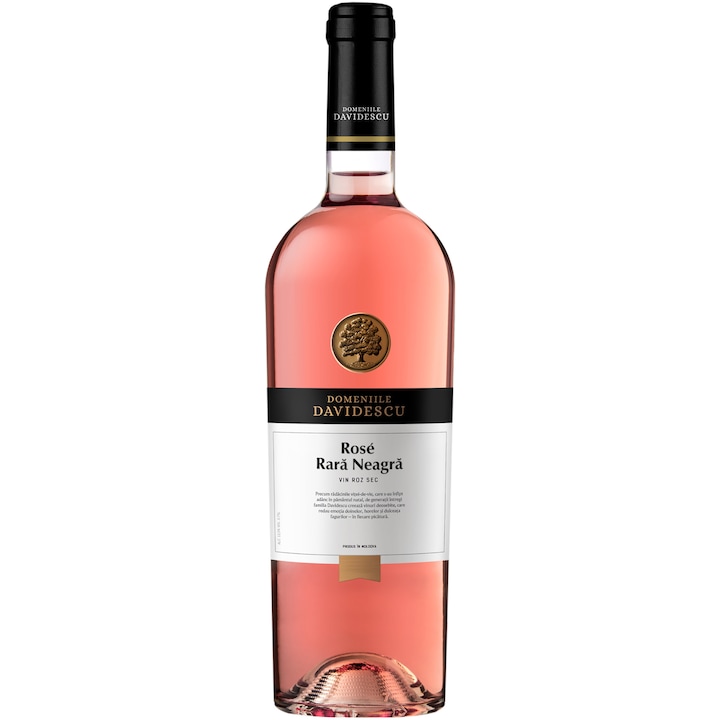 Vin Rose Domeniile Davidescu, Rara Neagra, Sec, 0.75