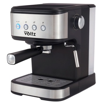 Espressor manual Oliver Voltz OV51171F, 1100W, 20 bar, 1.2 L, Inox-Negru Espressor manual Oliver Voltz OV51171F, 1100W, 20 bar, 1.2 L, Inox-Negru