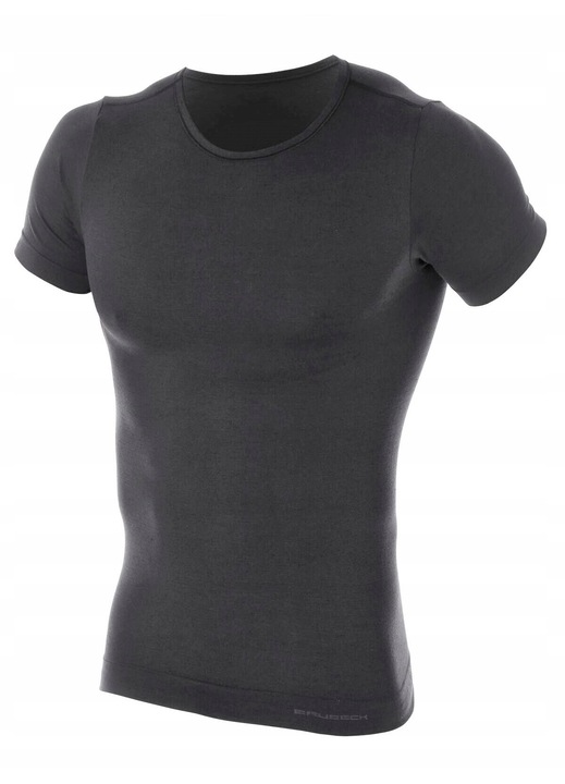 Tricou barbati, Brubeck, Lana, Negru, XL
