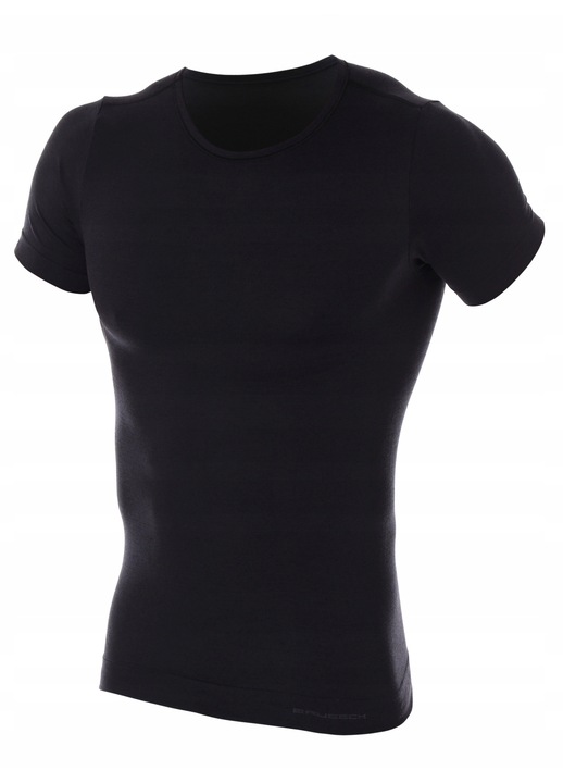 Tricou barbati, Brubeck, Lana, Negru, 2XL