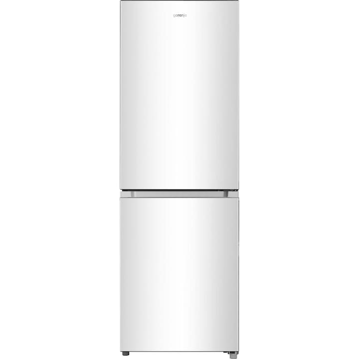 Gorenje RK4162PW4 Kombinált hűtőszekrény, 230l, M: 161.3 cm, LED, Mechanikus vezérlés, E energiaosztály, Fehér