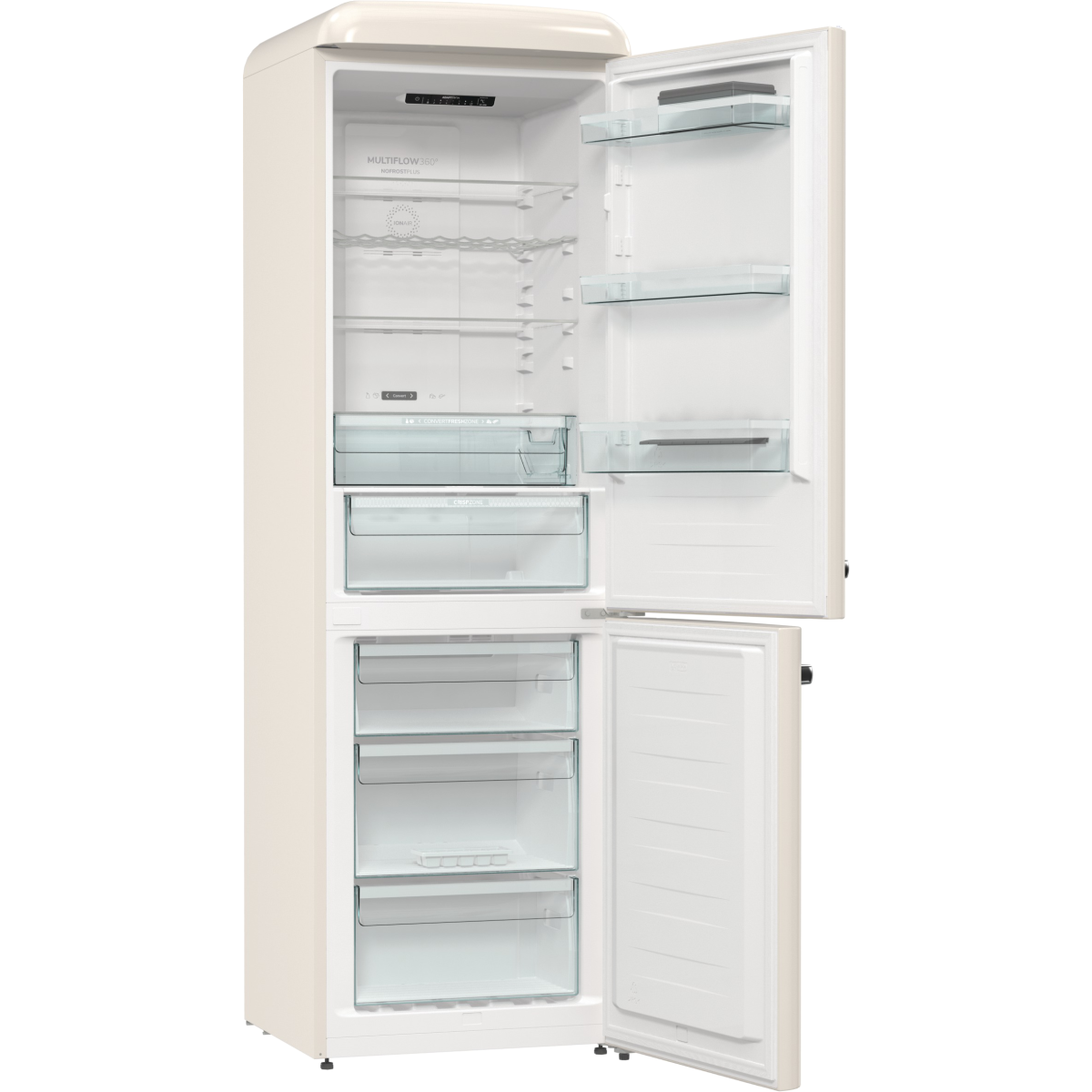 Gorenje ONRK619DC Retr Kombin lt H t szekr ny 300l M 194 Cm Gorenje ONRK619DC Retr Kombin lt H t szekr ny 300l M 194 Cm