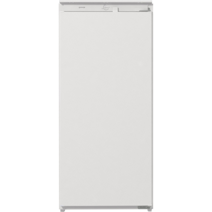 Gorenje RBI412EE1 Beépíthető hűtőszekrény, 180l, M: 122.5 cm, LED, Mechanikus vezérlés, E energiaosztály, Fehér