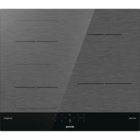 Plita cu inductie Gorenje GI6421SYB, 4 zone de gatit, TouchControl, Time-Assist, Stop&Go, StayWarm, Negru-Gri