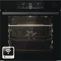 Cuptor incorporabil Gorenje BPSA6747DGWI, 77l, SteamAssist, HomeMadePlus, GentleOpen, clasa energetica A+, Negru