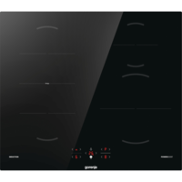 Plita cu inductie Gorenje GI6421BSC, 4 zone de gatit, TouchControl, Time-Assist, Stop&Go, StayWarm, Cu margine lustruita, Negru